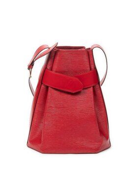 Louis Vuitton Sac D'epaule Red Epi